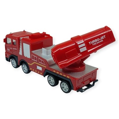 İş Makinaları Serisi - Sürtmeli İtfaiye Aracı 16 cm - Turbo Jet