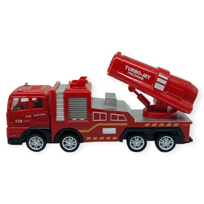 İş Makinaları Serisi - Sürtmeli İtfaiye Aracı 16 cm - Turbo Jet