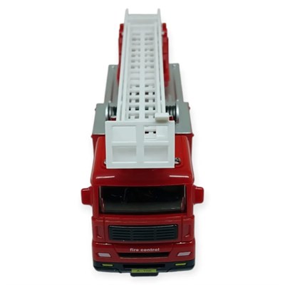 İş Makinaları Serisi - Sürtmeli İtfaiye Aracı 16 cm - Uzayan Merdiven