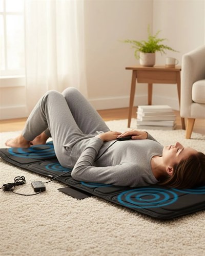 Isıtmalı Masaj Minderi 5 Masaj Modu ve 3 Seviye Yoğunluk