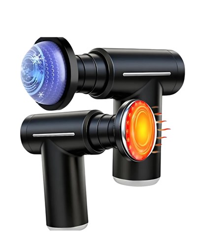 Isıtmalı Soğutmalı Masaj Tabancası 3200 RPM Sessiz Motor USB C Şarjlı