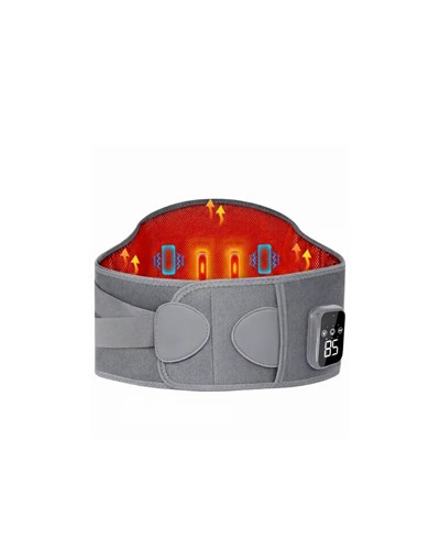 Isıtmalı Titreşimli Bel Masaj Kemeri 3 Kademeli Sıcaklık Ayarlı Kablosuz Tasarım