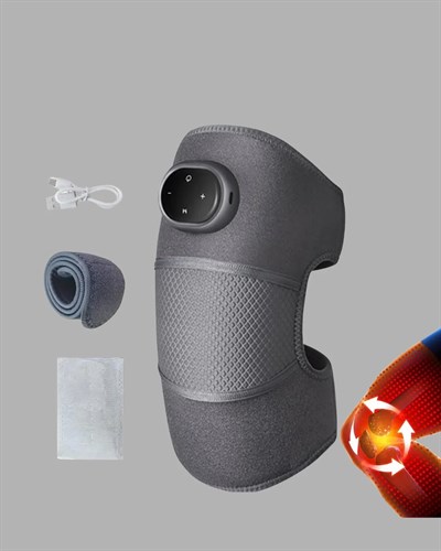 Isıtmalı Titreşimli Diz Masaj Cihazı 3D Rezonans Teknolojili