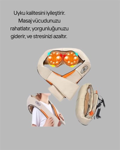 Isıtmalı Yoğurma Masaj Aleti