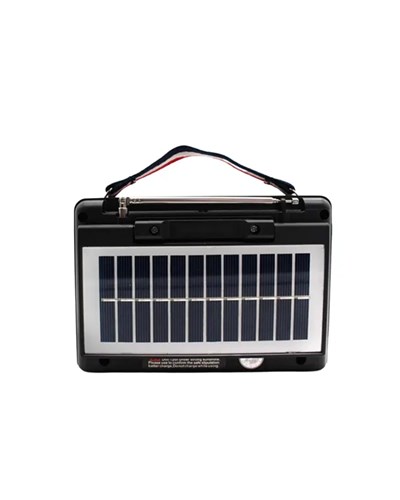 KTF-1428 Güneş Paneli Şarjlı Nostaljik Bluetooth Hoparlör – FM/AM/SW Radyo, USB/SD Desteği, Taşınabilir Tasarım