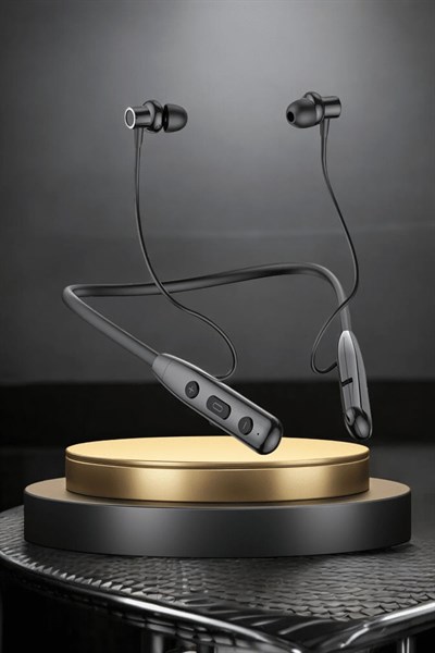 Kablolu Bluetooth Kulaklık Boyun Bantlı ANC Özelliği Yüksek Ses Kaliteli 100 saat