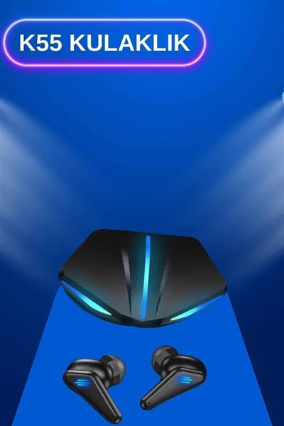 Kablosuz Bluetooth Bağlantılı Kulaklık ve Dokunmatik Ekran Akıllı Saat Arama Cevaplama