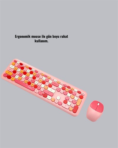 Kablosuz Bluetooth Klavye – Çoklu Cihaz Desteği, Akıllı Güç Tasarrufu