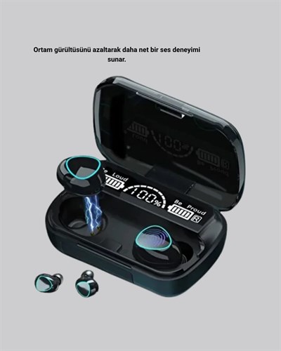 Kablosuz Bluetooth Kulaklık 5.1 Uzun Pil Ömrü Gürültü Engelleme