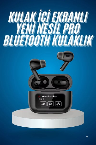 Kablosuz Bluetooth Kulaklık Pro Yeni Nesil Dokunmatik Kontrol