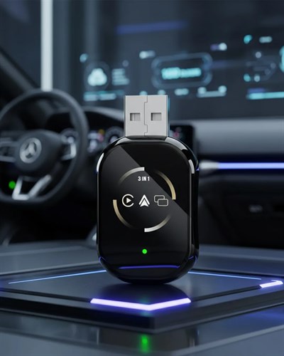 Kablosuz CarPlay ve Android Auto Adaptörü Tak Çalıştır Kullanım