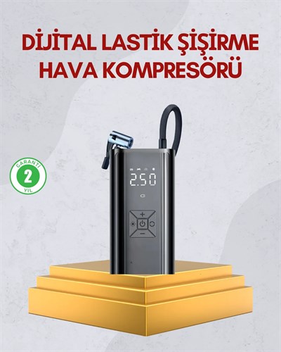 Kablosuz Kullanımlı Dijital Kontrollü Taşınabilir Şişirme Cihazı