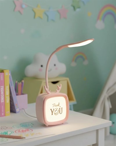 Kablosuz LED Masa ve Gece Lambası Dekoratif Şarjlı Tasarım