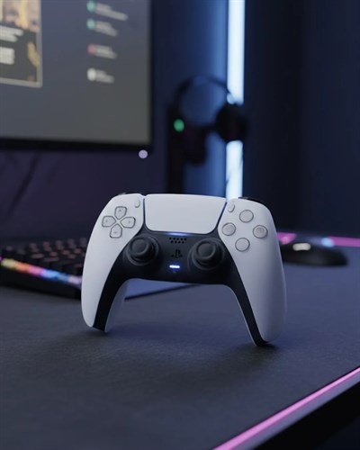 Kablosuz Oyun Kumandası PS5 İçin Titreşimli ve Konforlu Kullanım