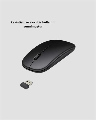 Kablosuz Oyuncu Mouse – Anlık DPI Geçişi, Gelişmiş Sensör, Hassas ve Akıcı Kontrol