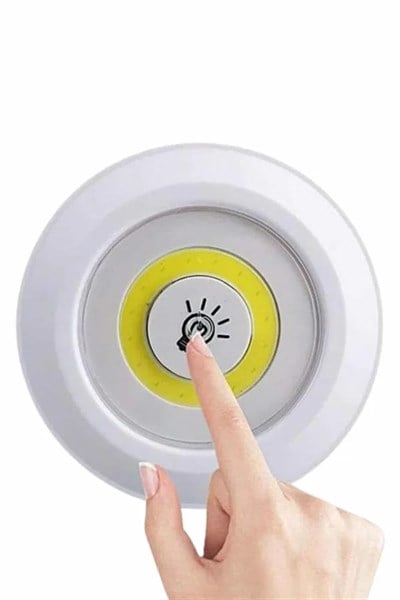 Kablosuz Pilli Işıldak Masa Lambası Mutfak Tezgah Altı Banyo Dolabı Dolap İçi