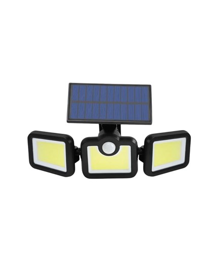 Kablosuz Solar Projektör Hareket Sensörlü Dış Cephe Lambası