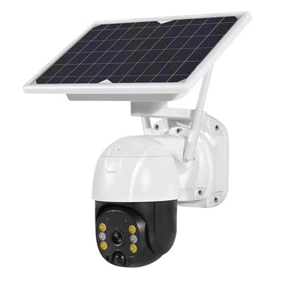 Kablosuz Uygulamalı Gece Görüşlü Solar Güneş Enerjili Kamera Akıllı Dış Mekan Güvenlik Kamerası