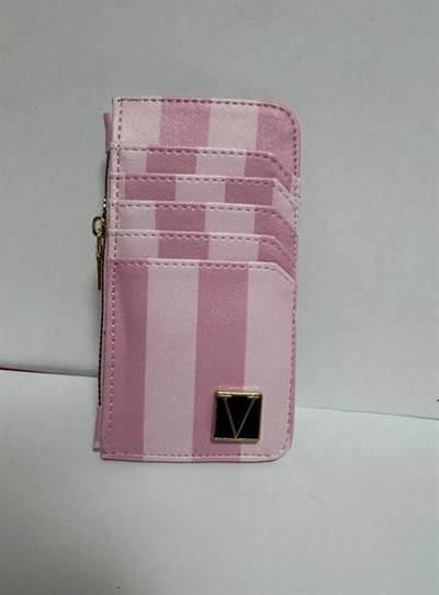 Kadın Fermuarlı Kartlık Pudra