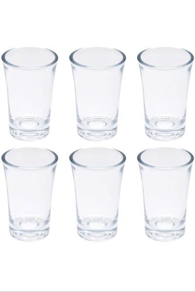 Kahve Yanı 6lı Su Bardağı Tosca Shot Royaleks-TG-2022