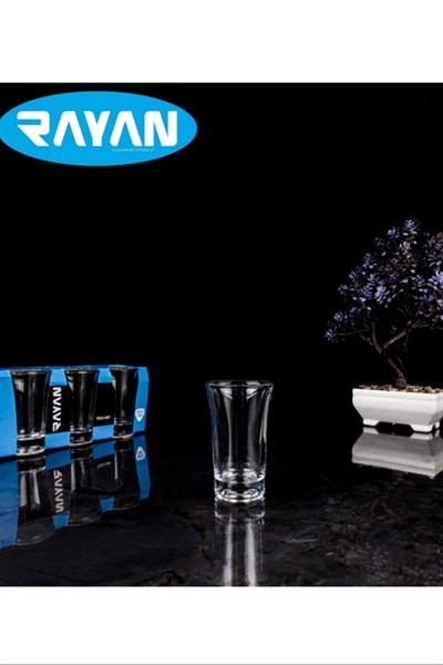 Kahve Yanı 6lı Su Bardağı Tosca Shot Royaleks-TG-2022