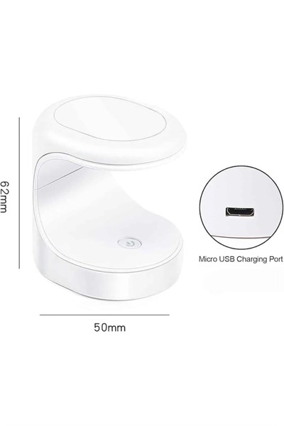 Kalıcı Oje Kurutucu Mini UV Işınlı Taşınabilir Hızlı ve Pratik Oje Kurutucu