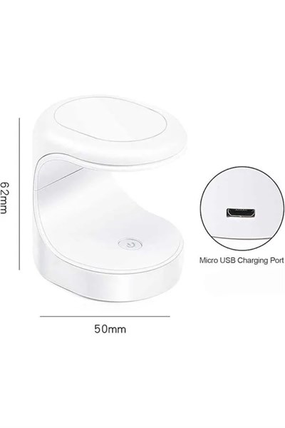 Kalıcı Oje Kurutucu Mini UV Işınlı Taşınabilir Hızlı ve Pratik Oje Kurutucu