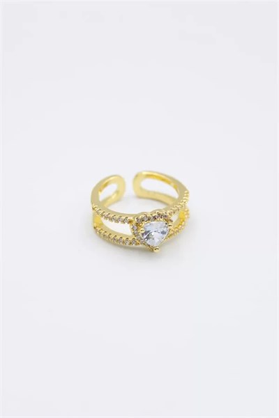 Kalp Yüzük - Altın