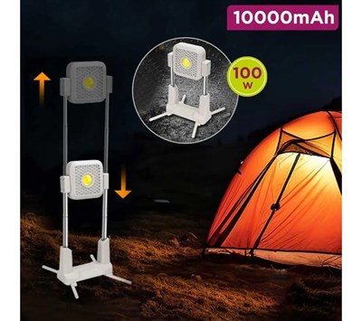 Katlanabilir Kamp Lambası Çok İşlevli Ultra Güçlü 4 Modlu Aydınlatma