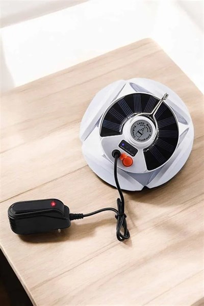 Katlanabilir Taşınabilir Kamp Lambası Işıldak Beyaz Işık Güneş Enerjili Solar Aydınlatma