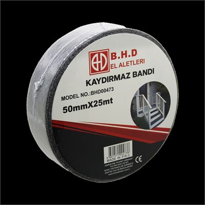 Kaydırmaz Bant 50mm x 25m Siyah