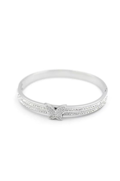 Kelebek Bilezik - Gümüş