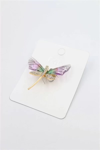 Kelebek Broş - Pembe