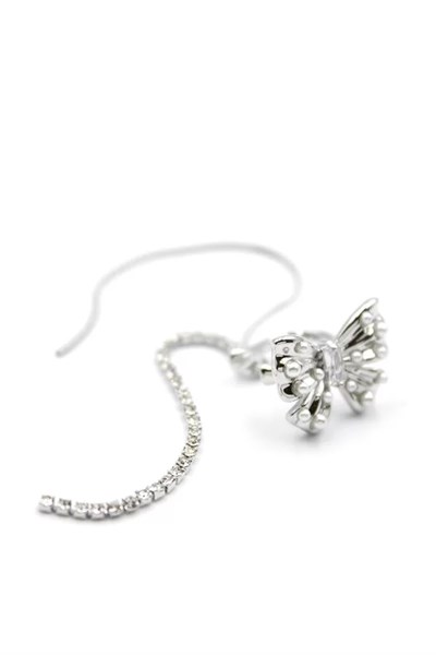 Kelebek Kıkırdak Küpe - Gümüş