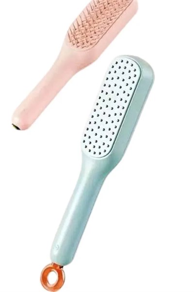 Kendi kendini Temizleyebilen Hijyenik Saç Fırçası Anti-Statik Teknolojisi