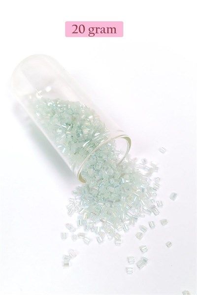 Kesme Cam Boncuk 2mm - 4 Renk - Toplam 80 Gram - BNC439
