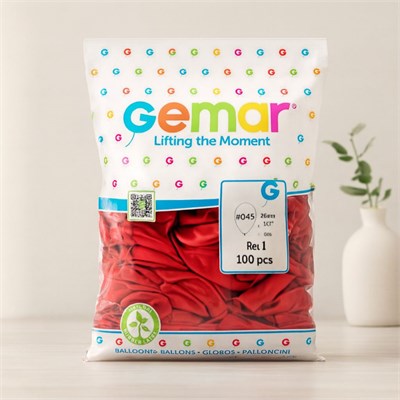 Kırmızı Lateks Balon 26 cm (10) - 100lü Paket