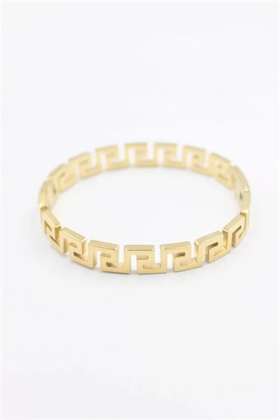 Kıvrımlı Bilezik - Altın