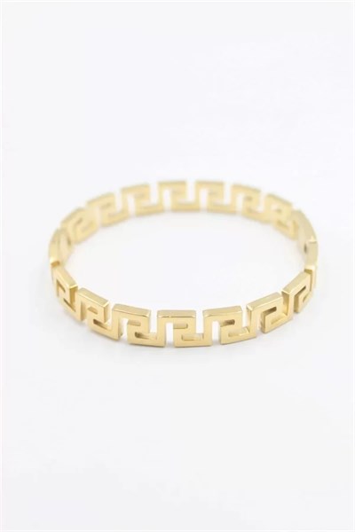 Kıvrımlı Bilezik - Altın