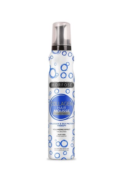Kolajen Saç Köpük 200 ML - Besleyici Parlak Görünüm - mrfs