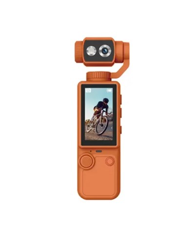 Kompakt 4K Gimbal Kamera 180 Derece Döner Başlık Stabil Video ve Vlog Uyumlu