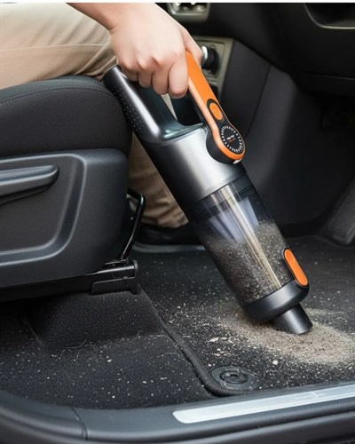 Kompakt Kablosuz Süpürge Güçlü Çekiş ve Düşük Ses Seviyesi