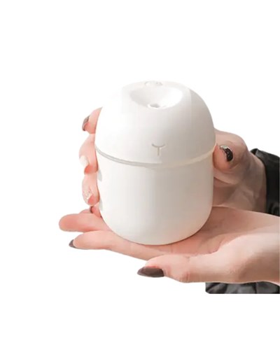 Kompakt Mini Hava Nemlendirici 5 Esans Hediyeli LED Işıklı USB Aromaterapi Cihazı