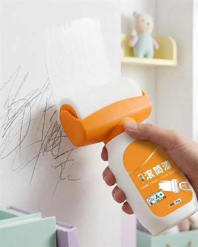 Küçük Duvar Hasar Onarım Rulosu Hazneli Hızlı Kuruyan Boya Fırçası