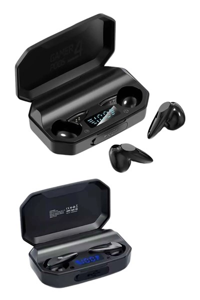 Kulak İçi Bluetooth Kulaklık Rgb Işıklı Çift Mikrofonlu iOS/Android Uyumlu BT 5.2