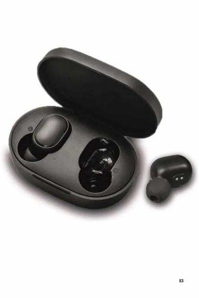 Kulaklık Dijital Göstergeli Bluetooth Bağlantılı Kablosuz Kulak İçi Mikrofonlu Dokunmatik Kontrol