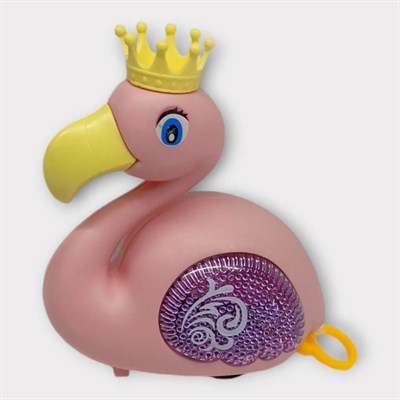 Kurmalı Işıklı Sevimli Flamingo