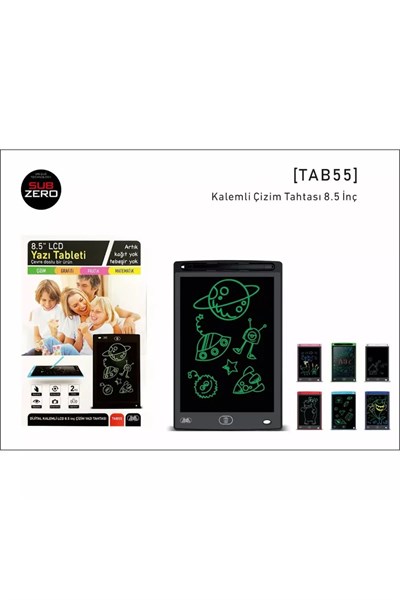 LCD Grafik Tablet Çocuk Çizim Tahtası 8.5 inch ( 22 cm ) Djital Karalama Tableti Yüksek Kalite mudanis