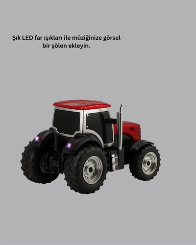 LED Işıklı Kablosuz Bluetooth Hoparlör Güçlü Ses Çıkışı