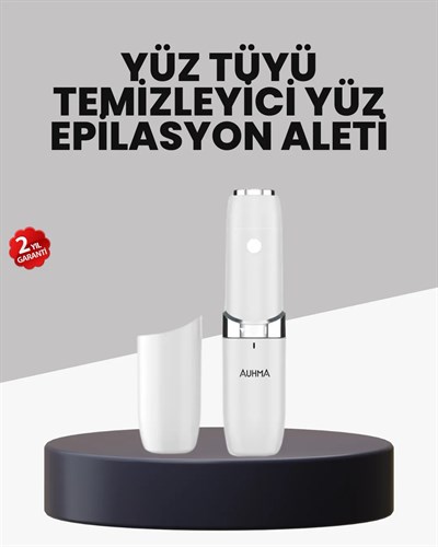 LED Işıklı Yüz Epilasyon Aleti Hassas ve Ağrısız Tüy Alma